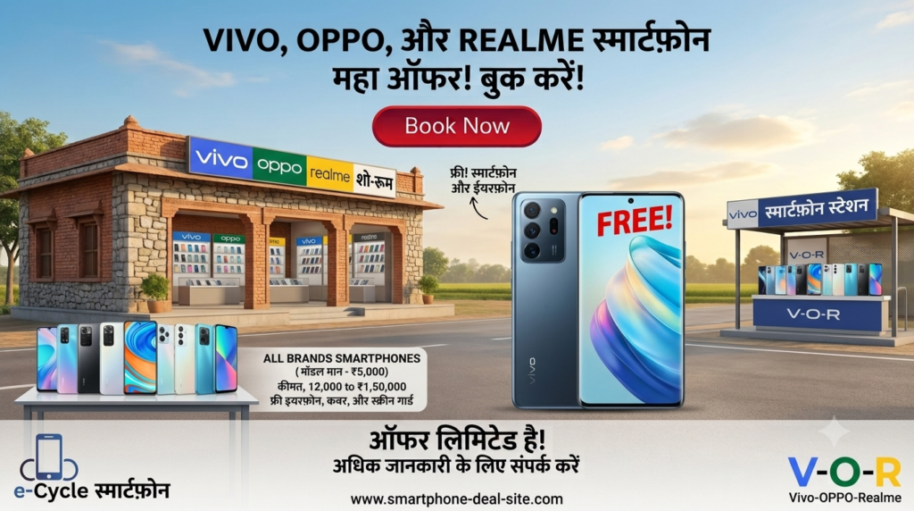 Vivo OPPO and Realme Smartphones Online With Easy Monthly EMI Options